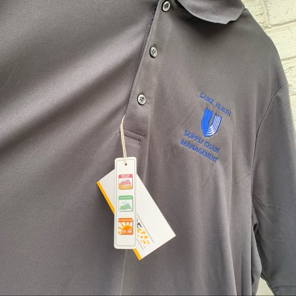 NWT Core365 Grey Duke Health shirt CL - Picture 2 of 11
